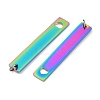 Ion Plating(IP) 304 Stainless Steel Pendants LS-STAS-I311-13RC-3