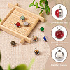 9Pcs 9 Styles Natural Mixed Stone Charms G-FW0001-28-5
