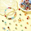 200Pcs 13 Colors Transparent Electroplate Glass Beads Strands EGLA-CJ0001-25-6