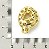 Rack Plating Brass Cubic Zirconia Pendants KK-S378-02G-Q-3