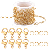 Beebeecraft DIY Chain Bracelet Necklace Making Kit DIY-BBC0001-30-1