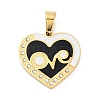 304 Stainless Steel Charms LS-STAS-M341-01G-05-1