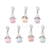 Angel Acrylic & ABS Plastic Imitation Pearl Pendant Decorations HJEW-JM03298-02-2