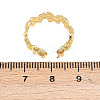 Brass Cuff Rings for Women RJEW-Z113-04G-3
