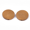 Painted Natural Wood Beads WOOD-S049-02A-06-2