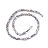 Natural Freshwater Shell Dyed Beads Strands SHEL-M018-13-04-2