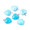 Natural Turquoise Pendants G-G956-B48-FF-1