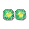 Oil Painting Style Resin Cabochons LS-CRES-P019-01B-2