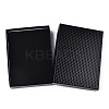 Rhombus Textured Cardboard Jewelry Boxes CBOX-T006-01A-1