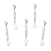 5Pcs Dyed Natural Freshwater Shell Bead Pendant Decoration HJEW-JM03186-1