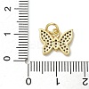 Rack Plating Brass Micro Pave Cubic Zirconia Pendants KK-K392-42G-3