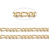 Ion Plating(IP) 304 Stainless Steel Figaro Chains CHS-E007-01G-2