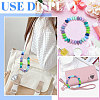 160Pcs 16 Colors Rondelle Food Grade Eco-Friendly Silicone Abacus Beads SIL-CA0003-17-7
