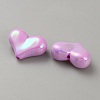 10Pcs Opaque Acrylic Beads SACR-WH0008-020F-2