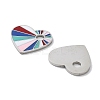 304 Stainless Steel Enamel Pendants STAS-P339-17P-01-2