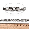 304 Stainless Steel Oval Link Chains CHS-Z007-07P-2