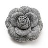 Cloth Art Camelia Brooch Pins LS-AJEW-Q147-01B-1