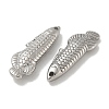 Anti-Tarnish 304 Stainless Steel Pendants STAS-Q334-30P-2