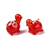 Handmade Lampwork Beads Strands LAMP-N024-36D-3