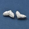 Brass Micro Pave Cubic Zirconia Pendants KK-S336-04S-A-2