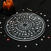 Round Acrylic Pendulum Boards WICR-PW0003-001-2
