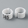 Plastic Poultry Leg Identification Bands AJEW-WH0415-99C-2