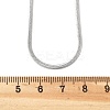 Tarnish Resistant 304 Stainless Steel Snake Chains Necklaces NJEW-O058-25P-2