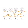 Brass Cup Peg Ring Settings LS-KK-N274-34G-4