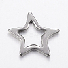 Non-Tarnish 304 Stainless Steel Linking Rings LS-X-STAS-G172-56P-2