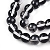Baking Paint Transparent Glass Beads X1-DGLA-N011-10mm-10-3