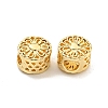 Rack Plating Alloy European Beads FIND-B034-26G-2