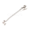 Brass End with Chain KK-C085-13P-2