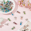Glass Pendants PALLOY-HY00019-7