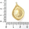 Natural Obsidian Pendants STAS-L277-12G-03-3