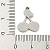 Non-Tarnish 304 Stainless Steel Pendants STAS-G318-09P-3
