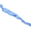 Flat Elastic Polyester Cord/Band LS-OCOR-WH0058-48G-2