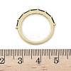 Brass Micro Pave Cubic Zirconia Finger Rings for Women RJEW-H256-10G-01-5