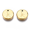 316 Surgical Stainless Steel Charms X-STAS-S116-418I-G-2
