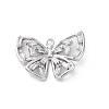 Brass Rhinestone Pendants KK-E973-11P-1