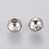 Tarnish Resistant 304 Stainless Steel Hollow Round Seamed Beads X-STAS-R032-6mm-2