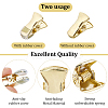 35Pcs Alloy Alligator Clips FIND-CP0003-15G-5