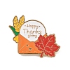 Thanksgiving Day Enamel Pin LS-JEWB-K030-03C-KCG-1