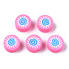 Handmade Polymer Clay Beads CLAY-N008-037H-1