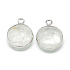 Natural Quartz Crystal Pendants G-Q964-05P-2