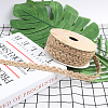 Burlap Braided Lace Ribbons HULI-PW0002-065A-1