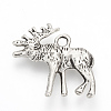 Tibetan Style Alloy Pendants TIBEP-Q076-021AS-NR-2
