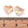 Electroplate K9 Glass Rhinestone Cabochons RGLA-M016-E02-AM-4
