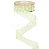 10 Yards Polyester Lace Trim Ribbon OCOR-WH20005-42C-1