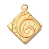 Ion Plating(IP) 304 Stainless Steel Pendants STAS-P371-020G-1