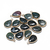 Natural Indian Agate Pendants X-G-T073-03C-1